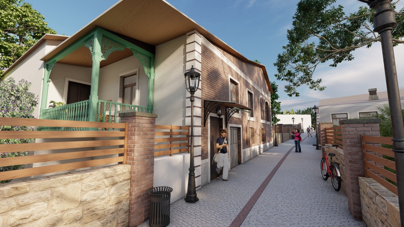 Construction and rehabilitation works in the city of Telavi