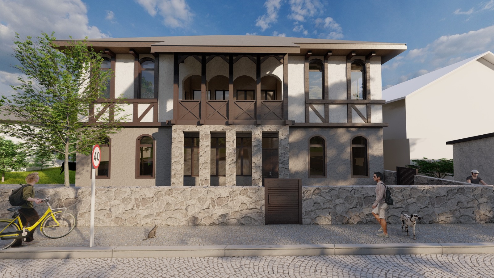 Within the framework of the development program of cities and resorts of Georgia, relevant works in the municipality of Mestia