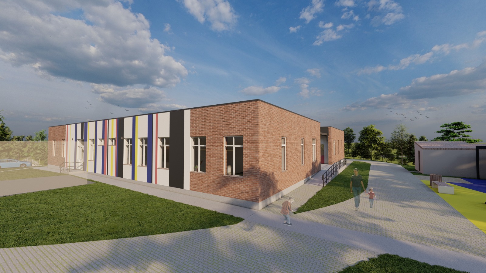 Construction of Gurdzemi Kindergarten in Martvili Municipality