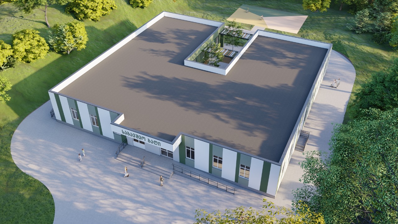 Construction of Kitsia Kindergarten in Martvili Municipality